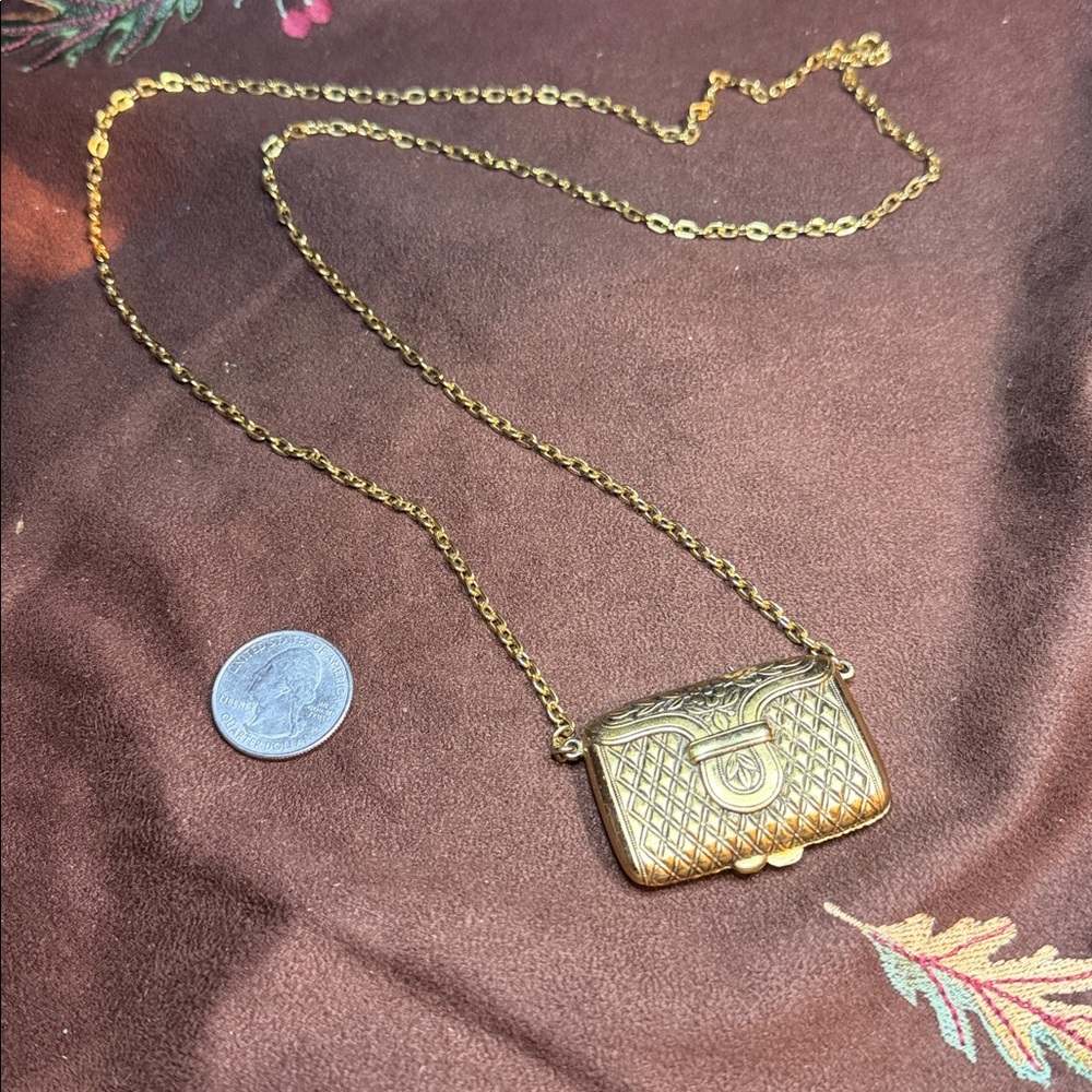 Este Lauder Solid Perfume Necklace - image 1